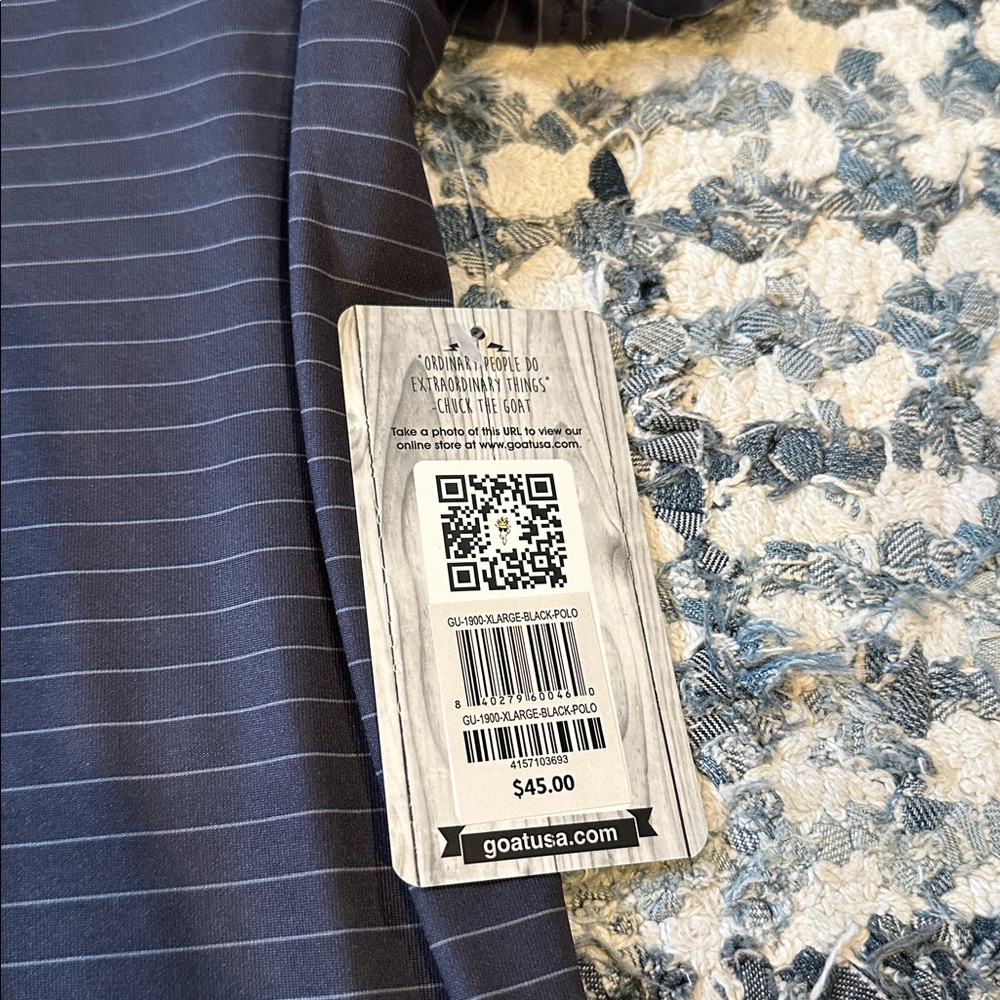 GOAT USA polo shirt.  NWT - Picture 3 of 6